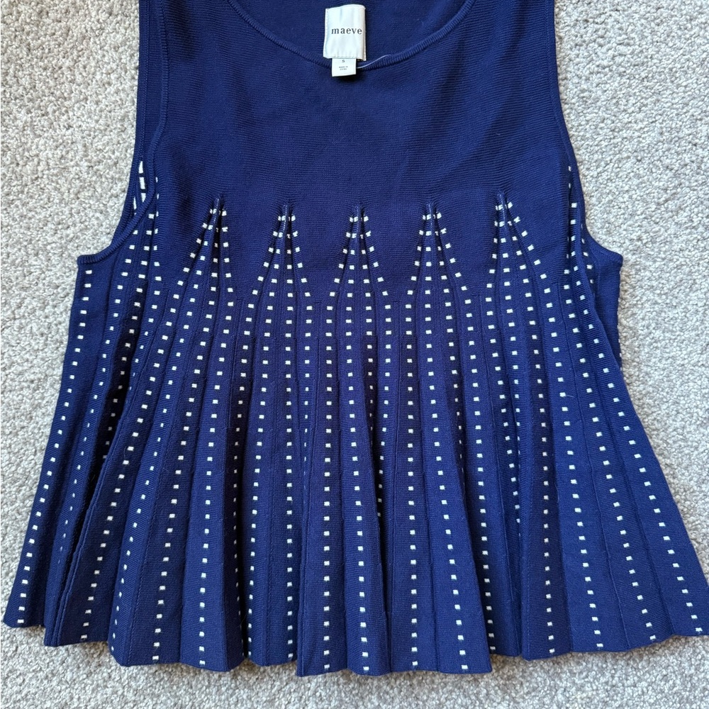 NWT: Maeve Structured Swing Sweater Tank